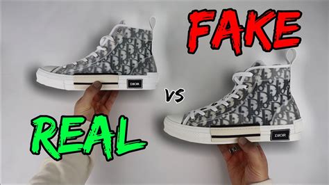 dior high top sneakers real vs fake|dior high top sneakers price.